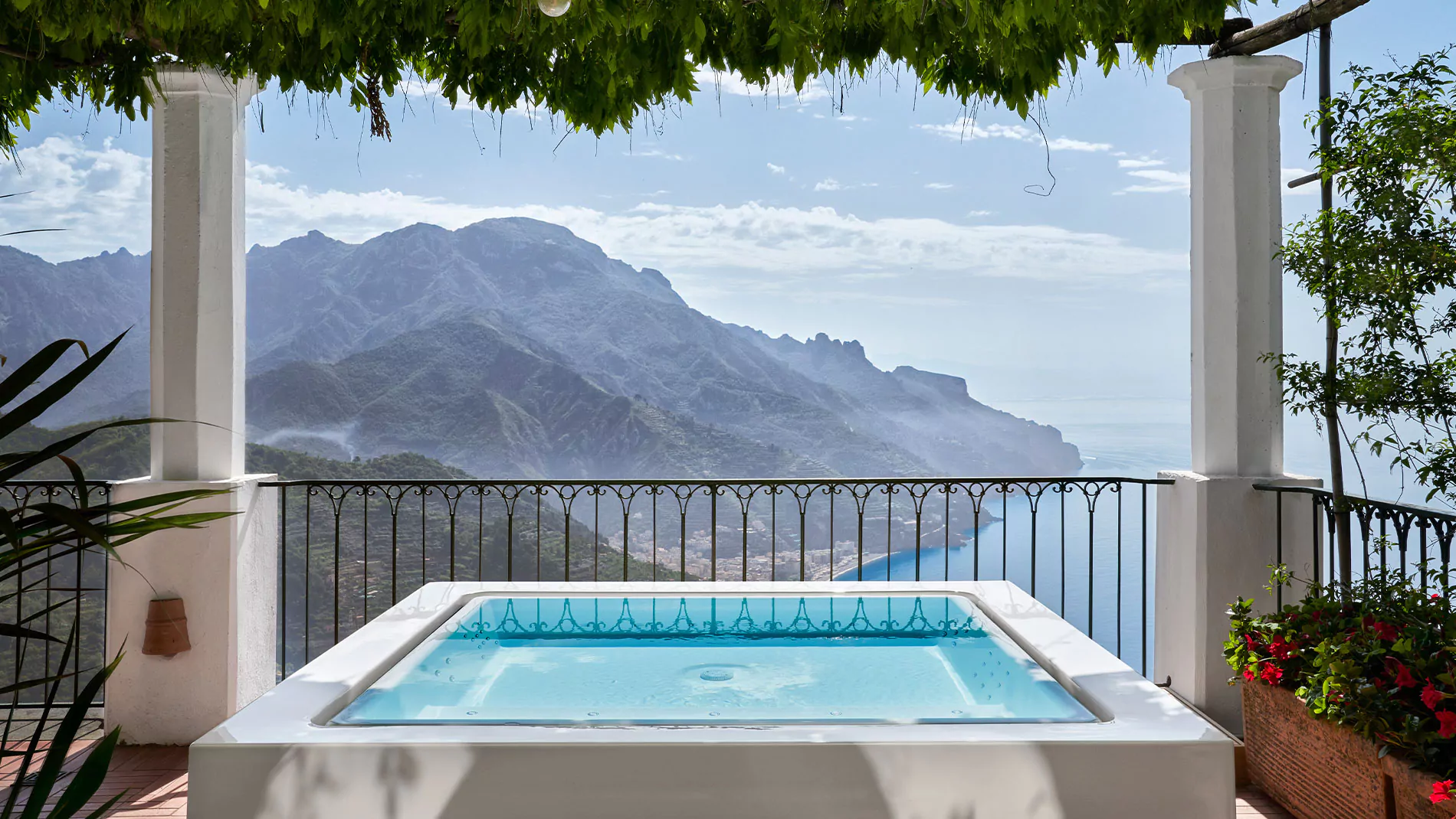 The Belvedere Suite Terrace at Palazzo Avino