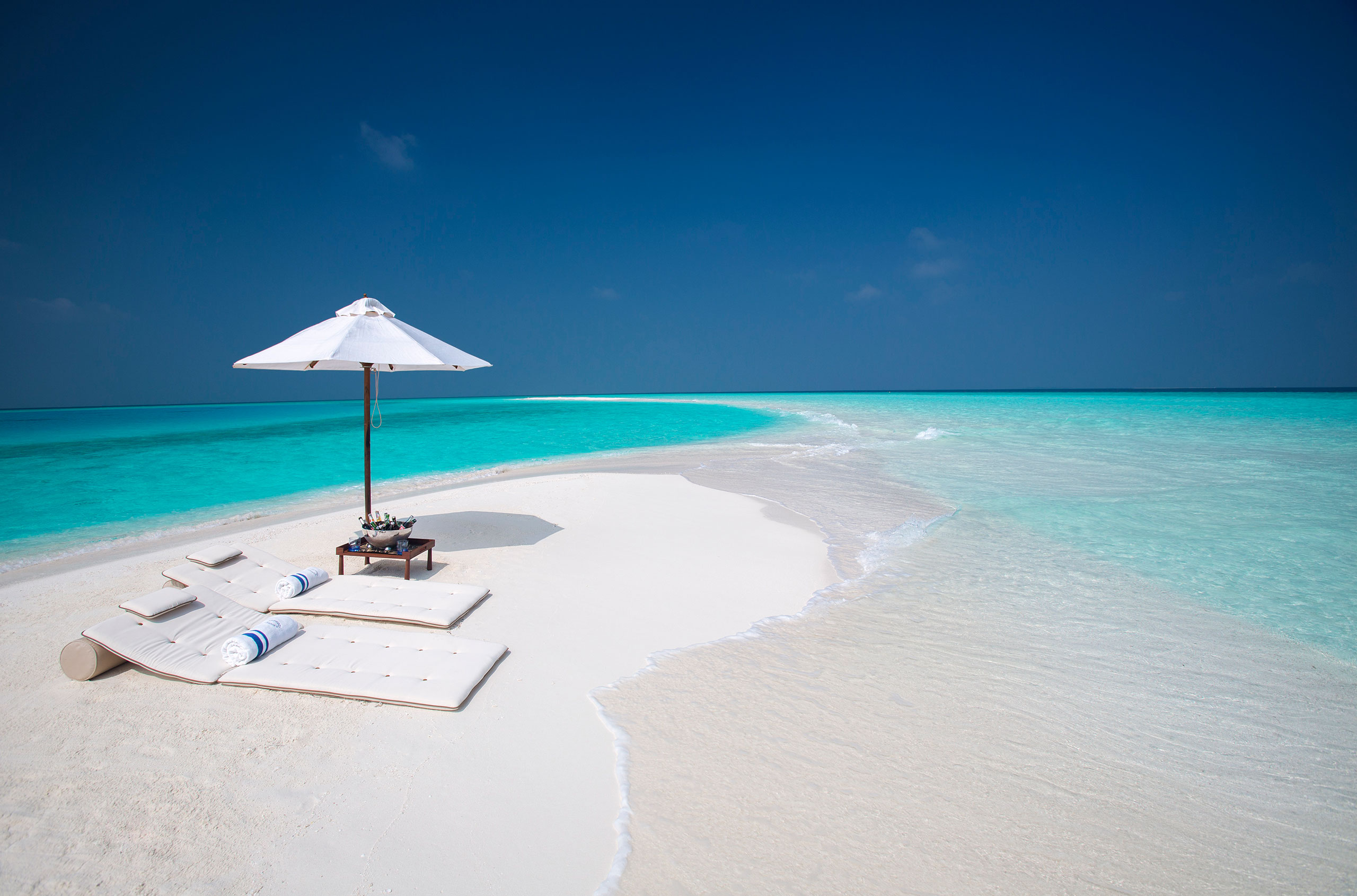 Milaidhoo Private Island sunbathing